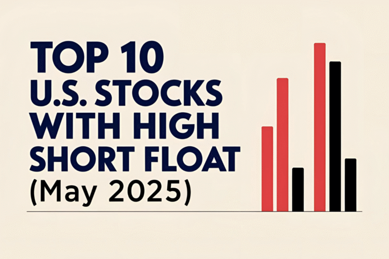 High short float stocks May 2025