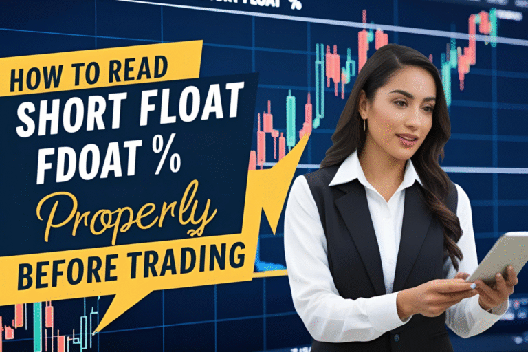 Short Float % Properly Before Trading