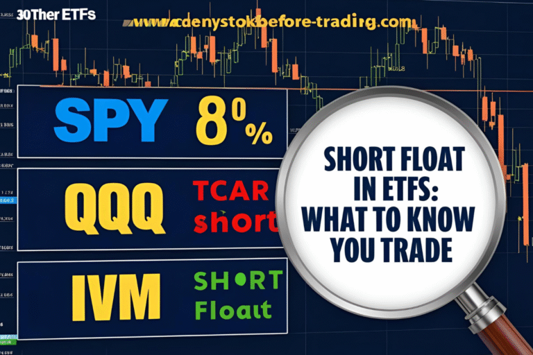 Short float in ETFs